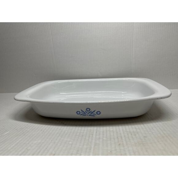 Vintage Corning Ware Blue Cornflower P-21 Roaster Casserole 13x9x2 - Made In USA - Picture 1 of 5